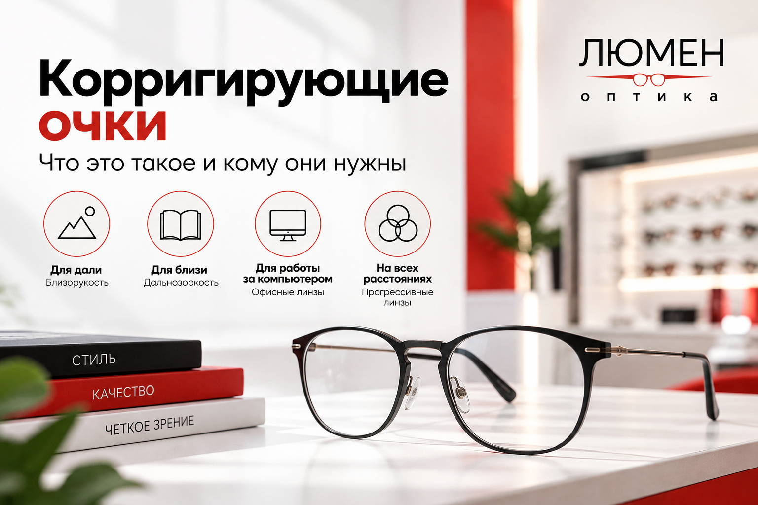 корригирующие очки