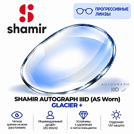SHAMIR AUTOGRAPH IIID (AS Worn) GLACIER +